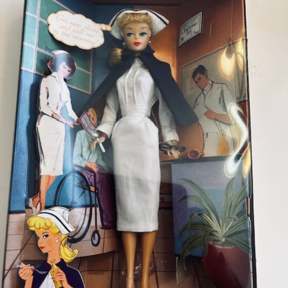 2009 My Favorite Career Registered Nurse Barbie, Collector Repro, NRFB, MIB